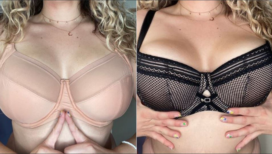 How Wearing A Correctly Fitted Bra Can Make Your Boobs Look Smaller! –  Curvy Kate CA