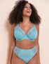 Curvy Kate Centre Stage Full Plunge Side Support Bra Turquoise