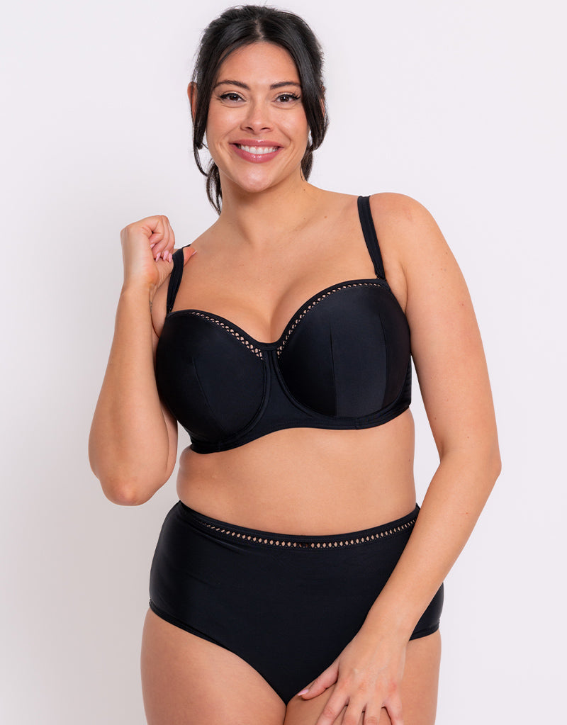 Curvy Kate First Class Bandeau Black Curvy Kate UK