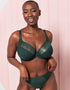 Curvy Kate Flare Full Plunge Side Support Multiway Bra Emerald Sparkle