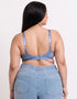 Curvy Kate Get Up and Chill Non-Wired Bralette Slate Blue