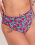 Curvy Kate Kitsch Kate High Waist Bikini Brief Floral Print