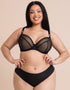 Curvy Kate Lifestyle Plunge Bra Black