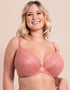 Curvy Kate Lush Full Plunge Bra Rose Shimmer