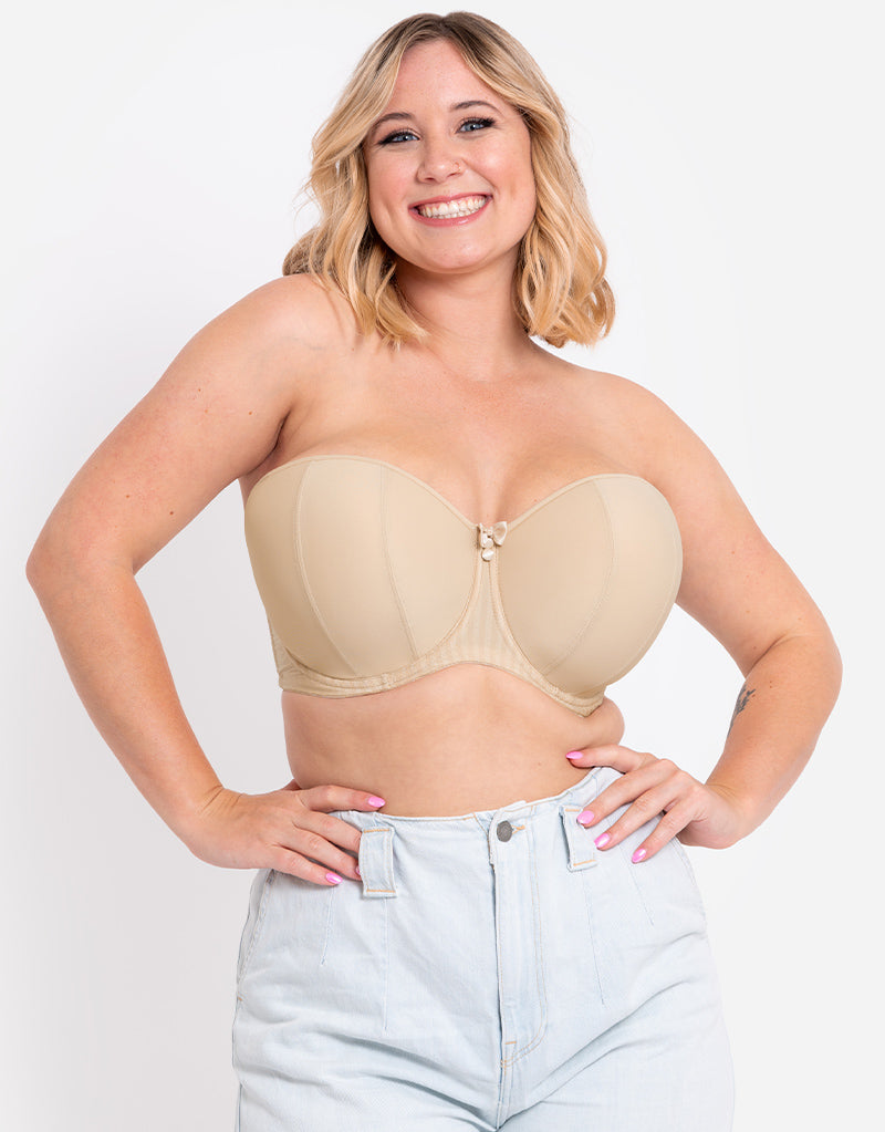 Strapless Tops With Built in Bra -  UK