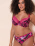 Curvy Kate Spellbound Balcony Bra Sangria Print