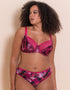 Curvy Kate Spellbound Balcony Bra Sangria Print