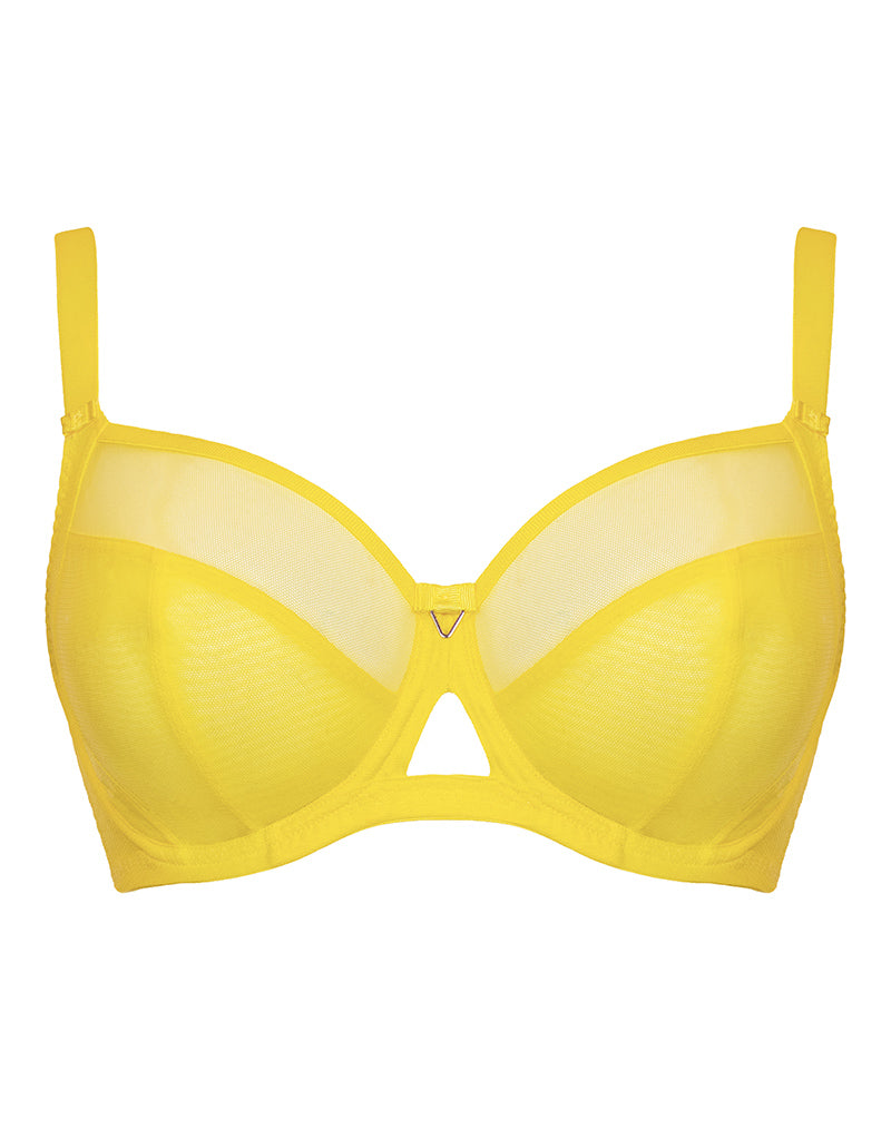 Buy Victoria's Secret Lime Citron Yellow Unlined Balcony Lightly Lined Lace  Demi Bra from Next Luxembourg