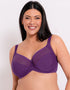 Curvy Kate WonderFully Full Cup Side Support Bra Purple