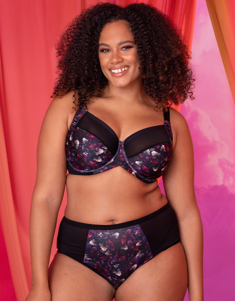 Curvy Kate WonderFully Full Cup Side Support Bra Deep Blue - 32HH