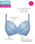 Curvy Kate Lace Daze Balcony Bra Powder Blue