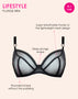 Curvy Kate Lifestyle Plunge Bra Black