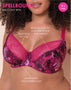 Curvy Kate Spellbound Balcony Bra Sangria Print