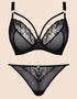 Scantilly Fascinate Plunge Bra Black