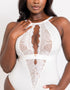 Scantilly Indulgence Multiway Stretch Lace Body Ivory