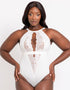 Scantilly Indulgence Multiway Stretch Lace Body Ivory