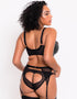 Scantilly Key to My Heart Suspender Belt Black