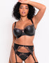 Scantilly Key to My Heart Suspender Belt Black