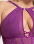 Scantilly Opulence Multiway Stretch Lace Body Mystic Purple