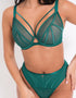 Scantilly Senses Plunge Bra Verdigris