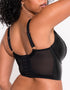 Scantilly Tough Love Longline Balcony Bra Black