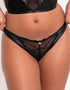 Scantilly Tough Love Tanga Black